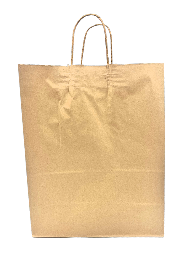 Jumbo Paper Shopping Bag Brown - Kari-Out (250/case)