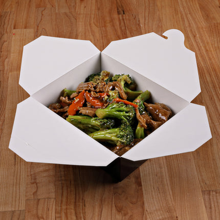 #8 Black Fold Takeout Box – Empress (300/case)