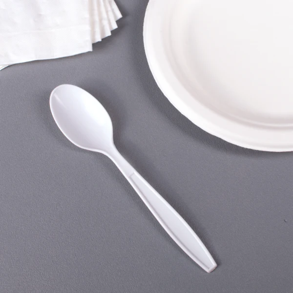 Karat  Tea Spoon Heavy Weight White Loose image 0