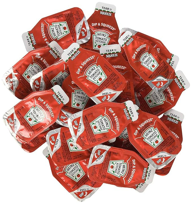 EZ Peel Ketchup Cup - Heinz (100/case) - Food Service Condiments