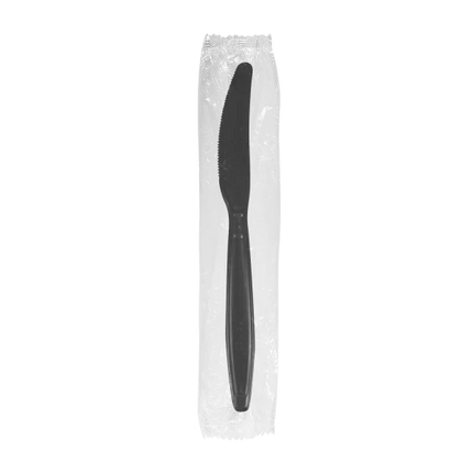 Karat  Individually Wrapped HW Knife Blk image 1