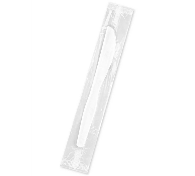 Sams  Individually Wrapped Knife HW White image 1