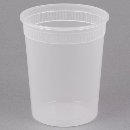 32 oz Sello Plus Deli Container Clear - Darnel (240/case)