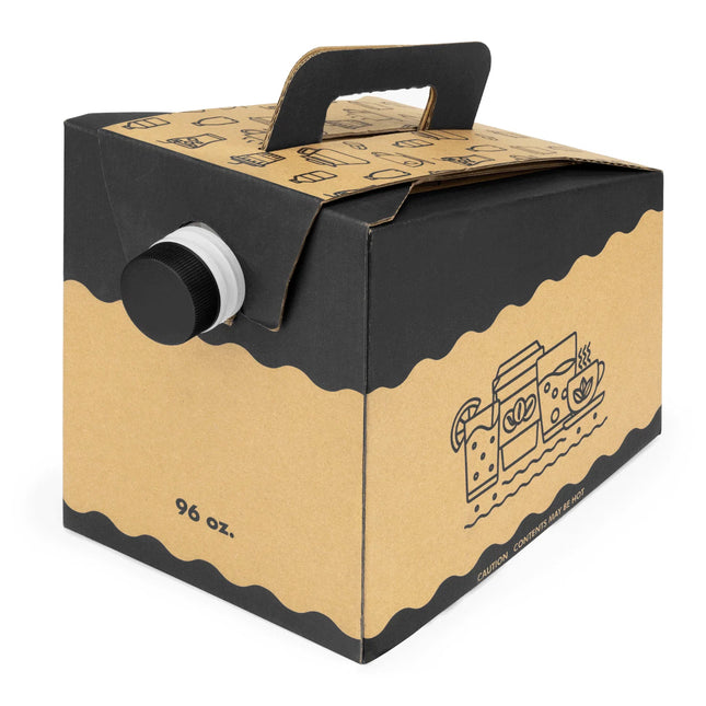 96 oz Kraft Coffee Container - Karat (25/case)