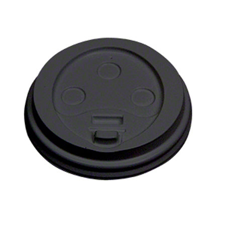 Black Dome Lid for 12-20 oz Cups - Empress (1000/case)