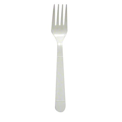 Heavy Weight Fork - White - Empress (1000/case)