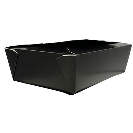 #4 Black Fold Takeout Box – Empress (200/case)