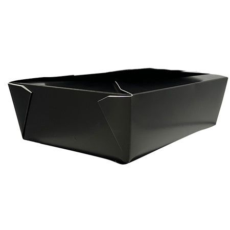 #4 Black Fold Takeout Box – Empress (200/case)