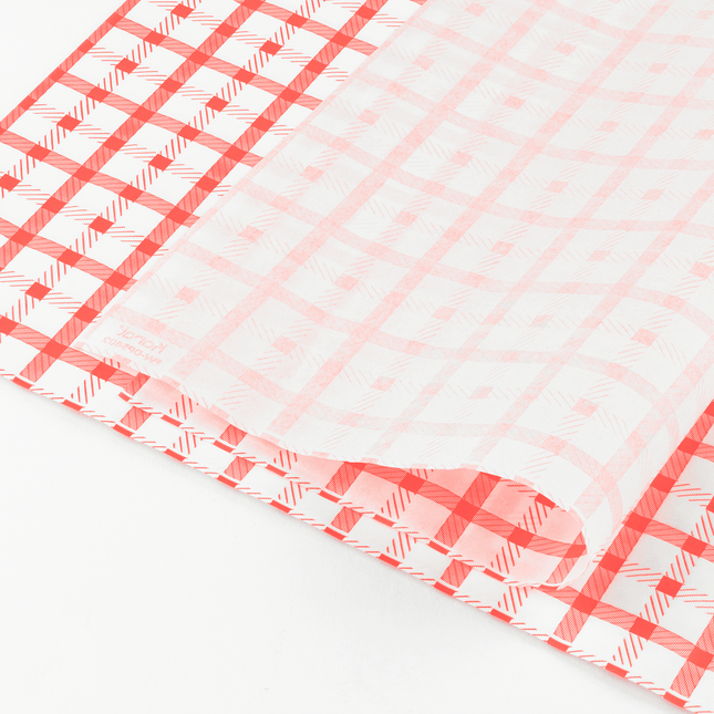 12" x 12" Red Checkered Deli Paper - Handy Wacks (5000/case)