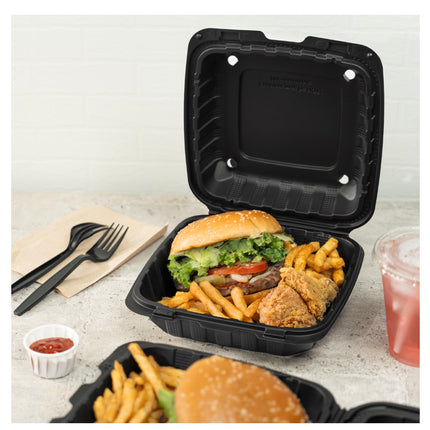 Snap Box 8x8 Black – Snap Box Microwave (150/case)