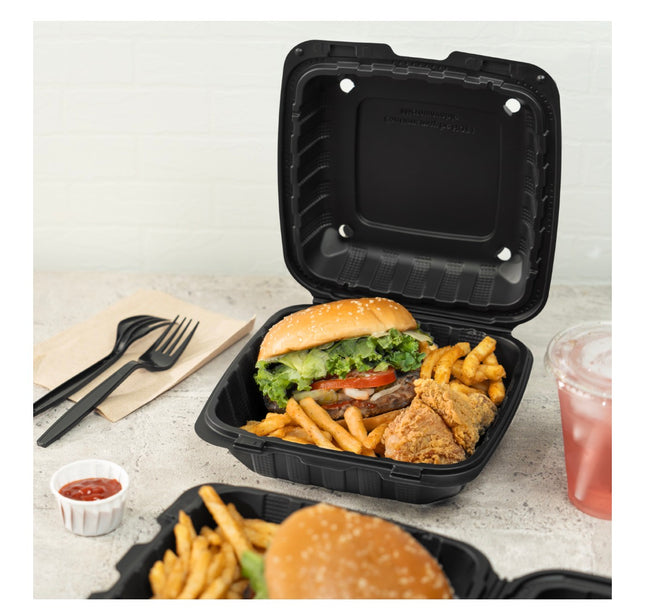 Snap Box 8x8 Black – Snap Box Microwave (150/case)