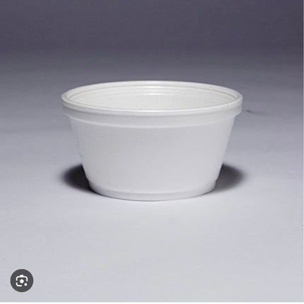 Dart 8SJ20 Foam Container - 8oz,White (Case of 1000)