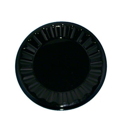 12" Black Catering Platter - DFI (50/case)