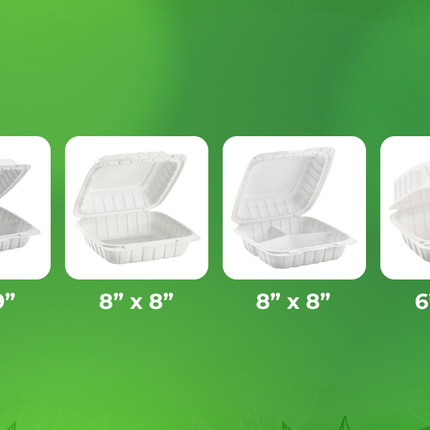 Karat  9x9 Mineral Hinged 3 Comp Cont