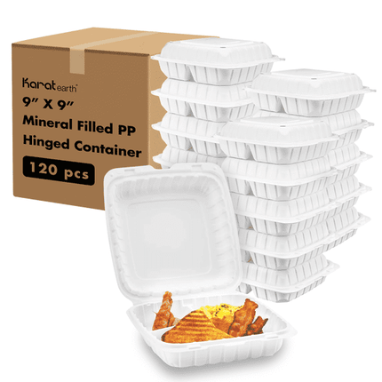 Karat  9x9 Mineral Hinged 3 Comp Cont