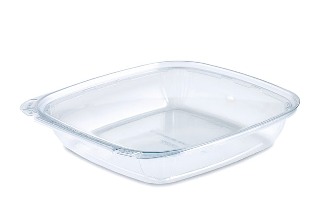 Fresh ‘n Clear® Tamper-Evident Salad Bowl Large 32oz Flat Lid - 160/case