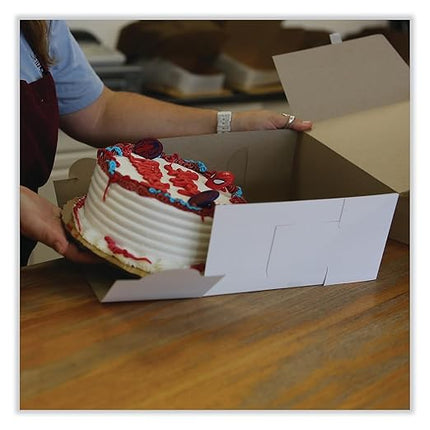 SCP  14x14x6 White Bakery Box image 0