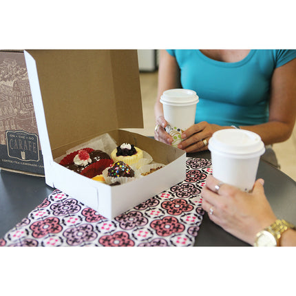 SCP  12x12x6 White Bakery Box image 0