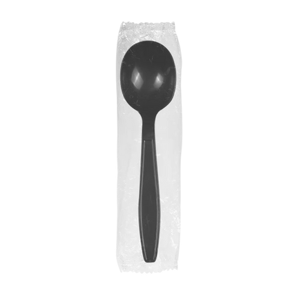 Karat  Soup Spoon HW Wrapped Blk image 1