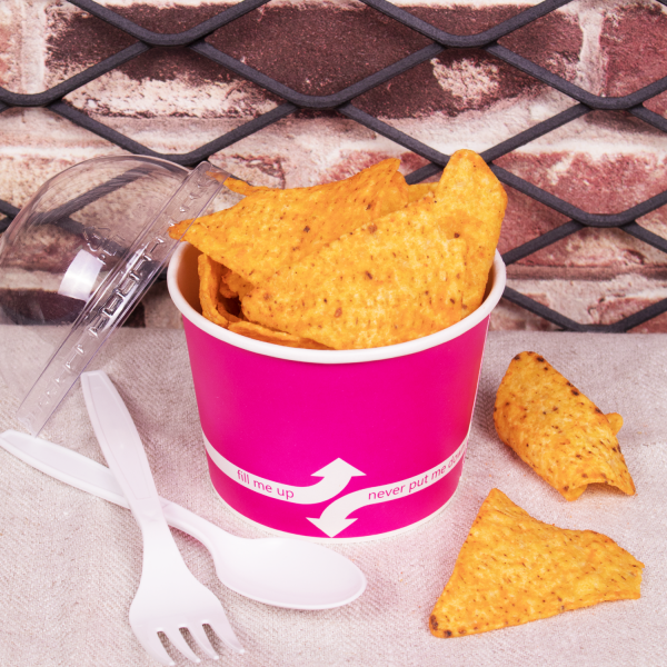 12 oz Pink Ice Cream Cup – Karat (2000/case)