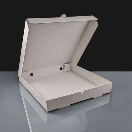 Nemco 12inch White Plain Pizza Box White B Flute image 1