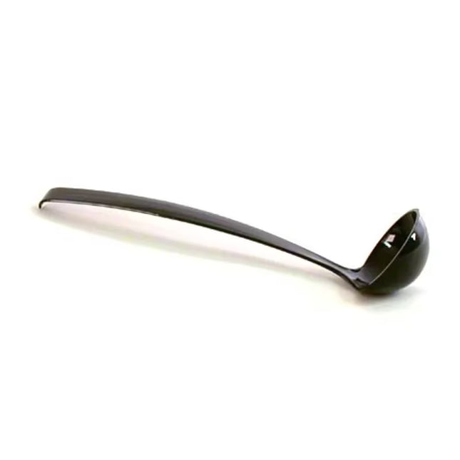 1.25 oz Black Plastic Ladle - WNA (48/case)