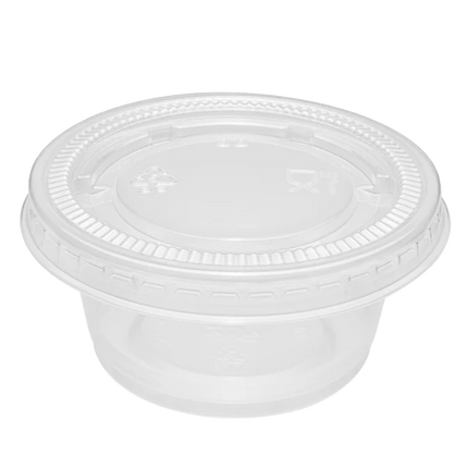 Karat 2 oz Souffle Cup Lid image 0