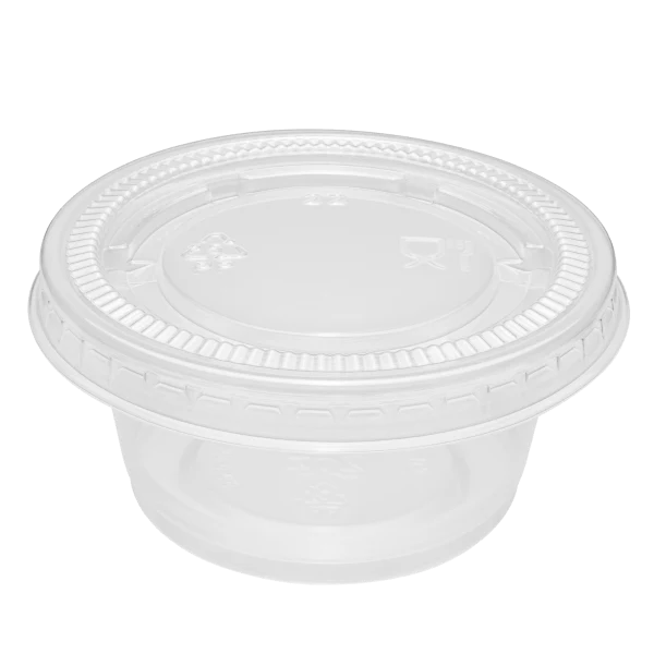 Karat 2 oz Souffle Cup Lid image 0