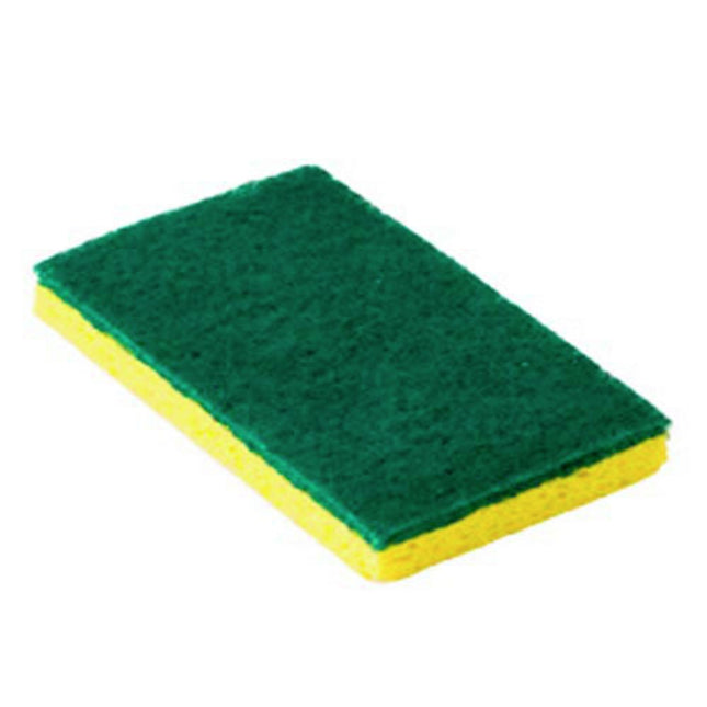 Performance Plus  Cellulose Scrubbing Sponge Green/Yellow 20/cs