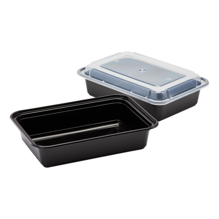 38 oz 6x8x2 Rectangular Microwavable Combo – Empress (500/case)