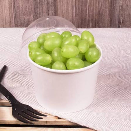Karat - FP-GFC10W - 10/12 oz Gourmet Paper Food Container 96mm - 1000/cs