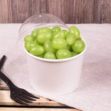 Karat - FP-GFC10W - 10/12 oz Gourmet Paper Food Container 96mm - 1000/cs