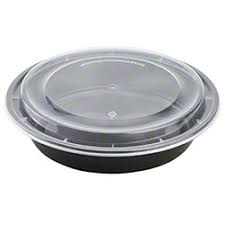 16 oz PP Round 1 Comp Cont Combo – Karat (200/case)