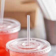 7.75" Clear Wrapped Straws – 12,000 per Case