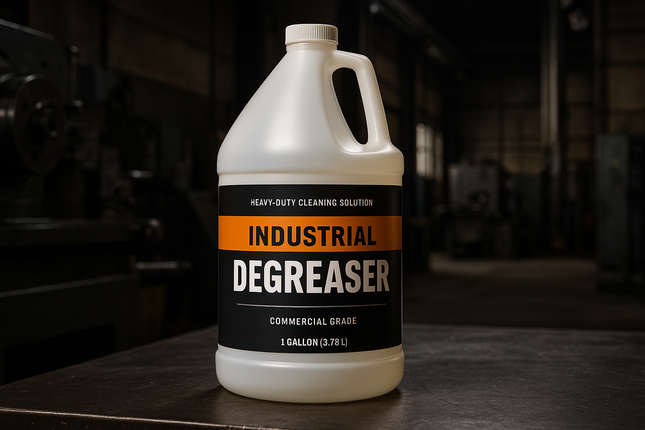 Industrial-strength heavy duty degreaser formulated to tackle the toughest grease, oil, and grime in commercial and industrial environments. This powerful 1-gallon concentrate delivers exceptional cleaning performance while being safe for most surfaces.