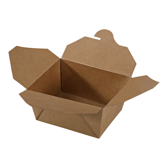 Kraft Microwavable Folded Paper #1 Box4.875" x 3.5" x 2.5" - 450/case