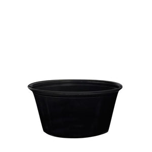 3.25 oz Souffle Cup Blk - Karat (2500/case)