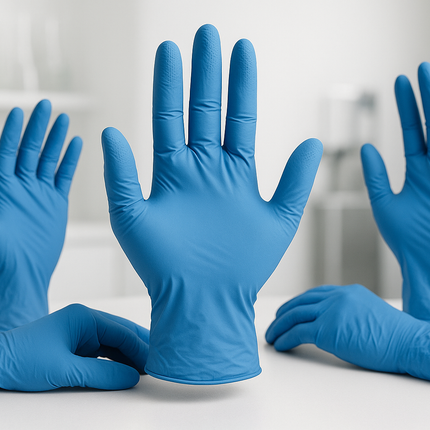 Premium large nitrile gloves designed for professional use in healthcare, food service, and industrial applications. These powder-free gloves provide superior protection and dexterity for demanding work environments.