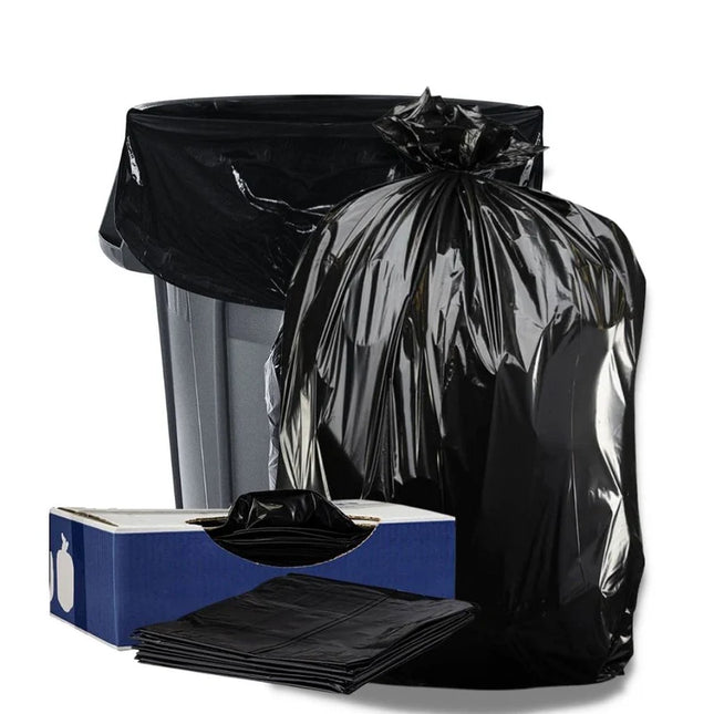 33 Gallon Garbage Liner Black - Pitt (100/case)